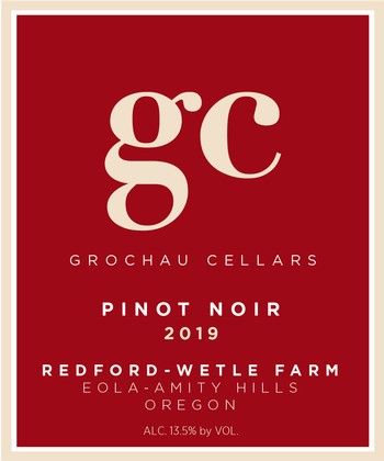 2019 Redford-Wetle Pinot Noir
